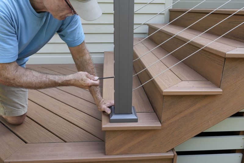 Hardwood Stairs Repair in Conroe, TX